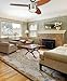 Westinghouse 7247400 Lavada One-Light Reversible Three-Blade Indoor Ceiling Fan, 48-Inch, Brushed Nickel Finish with Opal Frosted Glass