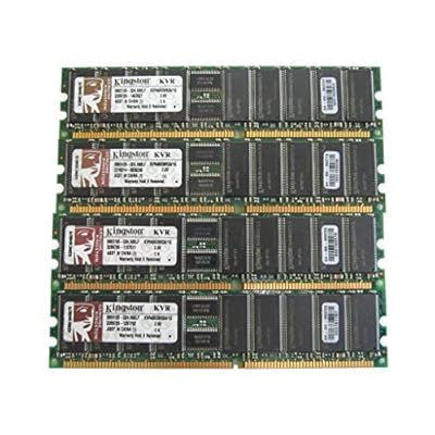 Kingston 4-Pack 1GB PC3200 DDR-400MHz ECC Reg CL3