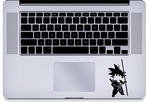 Goku - Trackpad - Macbook - Decal - Keyboard