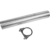 Walker 36326 Universal Universal Exhaust Flex Pipe 2.5" Inlet (ID) 2.5" Outlet (ID)