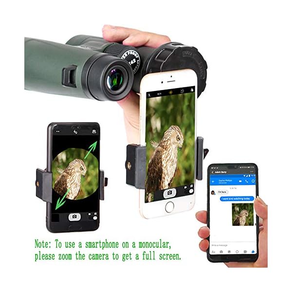 Gosky Fernglas für Erwachsene, 10 x 42, Ultra HD, Profi-Fernglas für Vogelbeobachtung, Reisen, Sternenbeobachtung, Jagd… – Bild 8