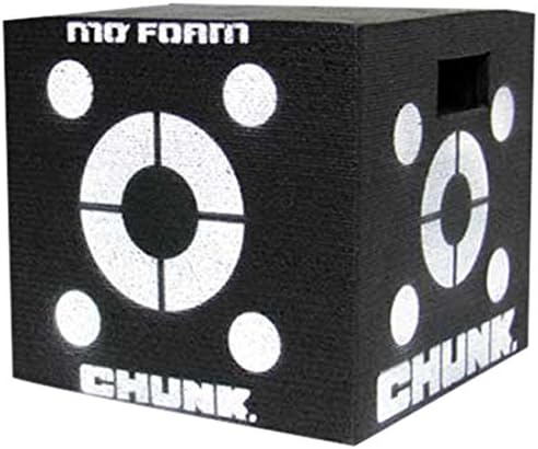 Delta McKenzie Chunk Layered Target Chunk Mo Foam Layered Target, Black, 12"