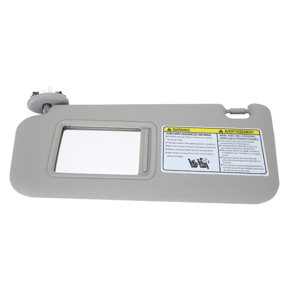 Photo 1 of Left Driver Side Sun Visor for 2006-2009 Vehicles, Gray Color, Efficient Sun Block for Window, Essential Car Truck Parts