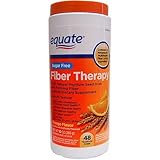 Equate - Fiber Therapy, Sugar Free, Smooth Texture, Orange Flavor, Powder, 10.0 oz, 48 Doses (1)