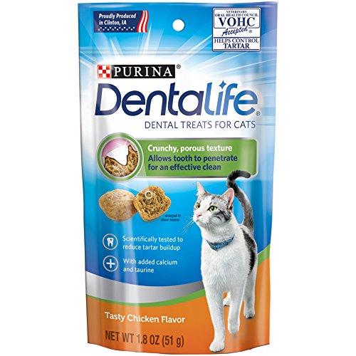 Purina Dentalife Dental Treats for Cats Tasty Chicken