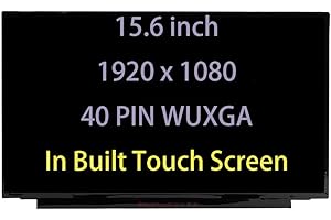 wzqrps 5D10W69930 5D10W69931 5D11B38235 Replacement Laptop FHD 40 pin LCD Touch Screen Digitizer Display Panel for Lenovo Ideapad 5 15ARE05 15IIL05 5-15ITL05 81YK R156NWF7 R2 NV156FHM-T07