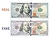 EWIBUSA Total $10,000 Dollar $100X100 Pcs US Currency prop money full print Props money Play Money Bill Real Looking New Style Copy Double-Sided Printing - for Movie, TV, Videos, Advertising & Novelty
