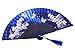meifan Hand Folding Fans for Women – Japanese Chinese Oriental Vintage Retro Bamboo Silk Fans for Festivals Wedding Dancing Party