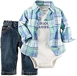 Carter's 3 Piece Plaid Set (Baby)