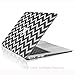 TOP CASE - 2 in 1 Signature Bundle Chevron Series Hard Case Plus Keyboard Cover Compatible Older Generation MacBook Air 13