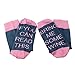 Bepo IF You Can Read This Please Bring Me Some Wine Socks Pink