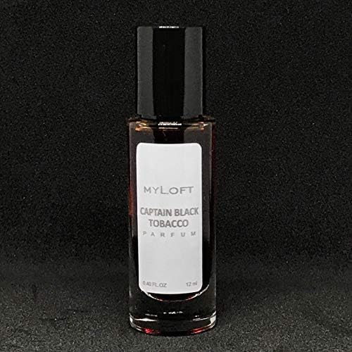 CAPTAIN BLACK TOBACCO Perfume 12ml (0.40 FL.OZ.) hand decanted to glass bottle perfume! Parfum!