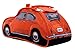 Classic 60s Style Orange VW Volkswagen Beetle Toiletry Wash Bag