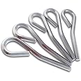 Sfemn 7/32” Hex Key Dogging Key Allen Key with Full Loop, Allen Wrench Door Key for Push Bar Panic Exit Devices, Crash Bar, Gym door, solid Metal – 5 Packs