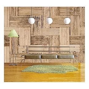 Thai Bamboo Weaving Texture - Removable Wall Mural | Self-Adhesive Large Wallpaper - 66x96 inches