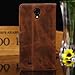 New Arrival Crazy Horse Grain Leather Folio Wallet Case With Stand for Samsung Galaxy Mega 6.3 i9200 Brown