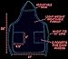 Funny Guy Mugs Space Cat Adjustable Apron with Pockets - Funny Apron for Men and Women - Perfect for Kitchen BBQ Grilling Barbecue Cooking Baking Crafting Gardening