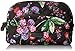 Vera Bradley Women's Cotton Mini Cosmetic Makeup Organizer Bag, Winter Berry, One Size