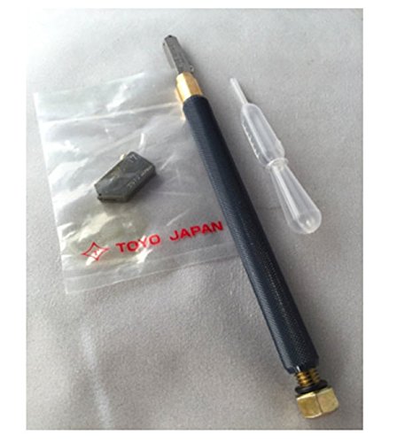 TOYO Pattern Glass Cutter & Cutter Replacement Wide Head (Toyo TC-17)
