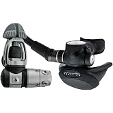 Atomic Aquatics TFX Scuba Diving Regulator | Unique Front Exhaust Design | Provides Effortless Breathing in All Diving Positions| Durable Titanium Components
