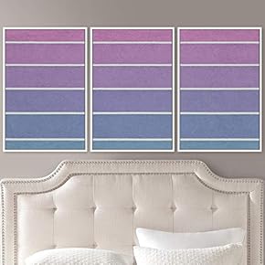 signwin 3 Piece Framed Canvas Wall Art Abstract...