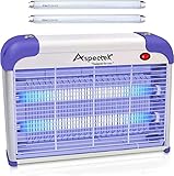 ASPECTEK 20W Indoor Bug Zapper, Powerful UV Bugs