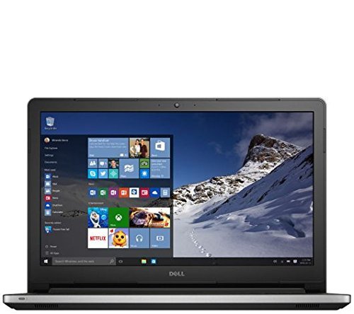 2015 Newest Dell Inspiron 5000 HD+ 17.3 Inch Laptop, AMD A8 7410 Quad-Core 2.0GHz, 4 GB RAM, 1 TB HDD, AMD Radeon R5 Graphics, DVD/CD burner, HDMI, Bluetooth, Wifi, Free Win   dows 10 upgrade-Silver