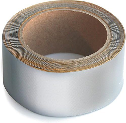 WUPSI Tarp Repair Tape - Special Tape For Repairing Films And Tarps, Excellent Tensile Strength - Incredible Adhesive Strength. Black 5 Cm X 5 M