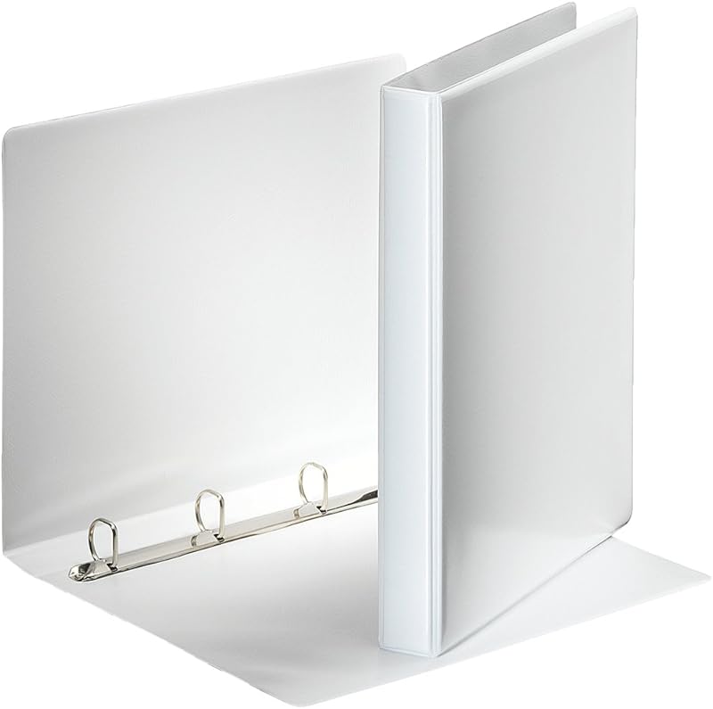 Esselte A4 3.8 cm Spine PP Essentials Presentation Binder White