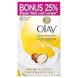 Olay Ultra Moisture Beauty Bars with Shea Butter 6 ct - 5 oz (4 oz bar with bonus - 25% more free)