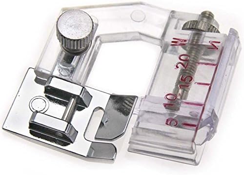 Tikkii Adjustable Bias Tape Binding Foot / Snap On For Brother Janome Sewing Machine