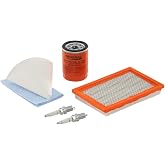 Generac 6484 Maintenance Kit for 12-18 kW Generators | Fits 760cc&ndash;990cc Engines, Includes Air &amp; Oil Filters, Spark Plugs &amp; More, Complete Kit for Peak Generator Performance