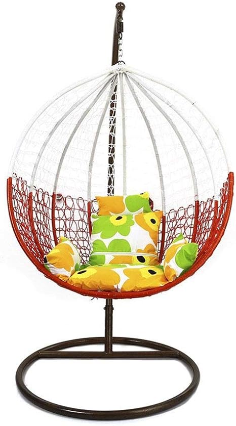 LSGNB Braided Wicker Swing Indoor Chair 