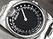 DETOMASO CLASSIC MAN One Revolution in 24 Hours Mens Quartz Watch with Stainless Steel Casing (Silver/Black)