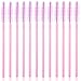 AKStore 100 PCS Disposable Eyelash Brushes Mascara Wands Eye Lash Eyebrow Applicator Cosmetic Makeup Brush Tool Kits (Pink)