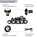 YITAMOTOR 10 X 5730 9W 18mm Eagle Eye LED Car Motor DRL Backup Red Lights bulbs 12V
