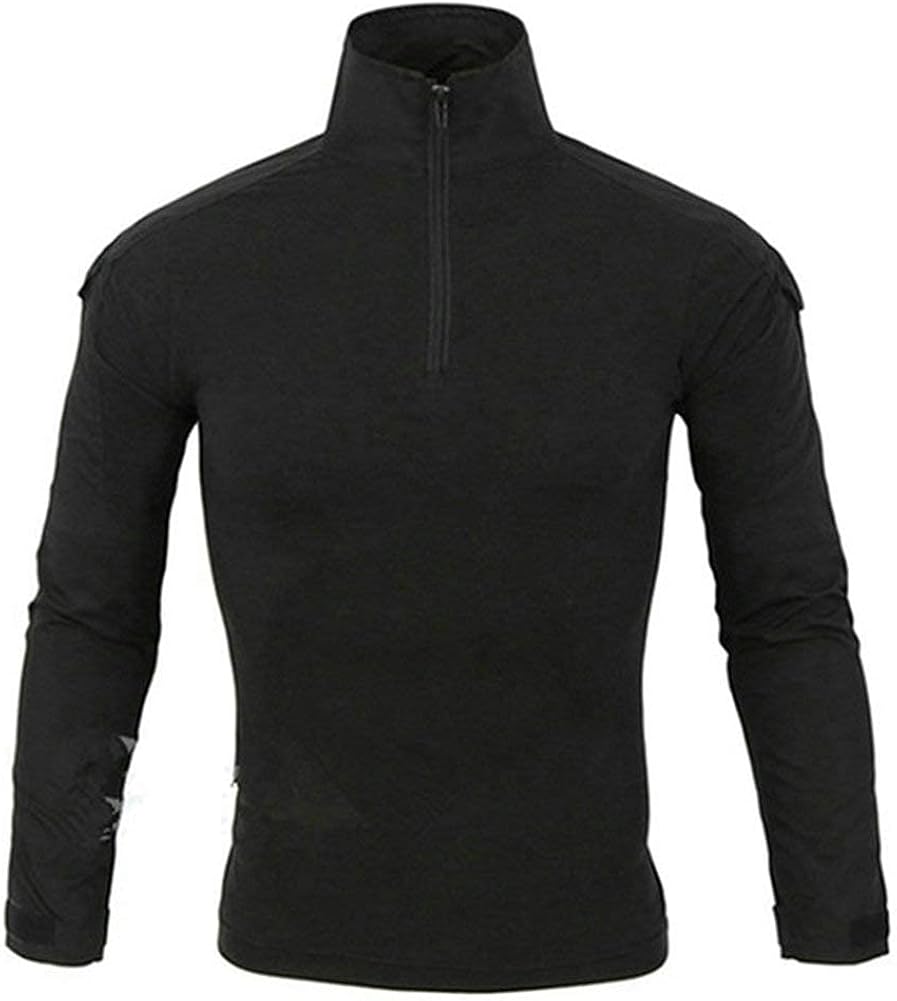 ANTARCTICA Mens Long Sleeve Tactical Shirt T-Shirt Men's Military Rapid Assault Army Combat Rapid Assault Slim Fit: Clothing