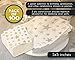 100-Pack Disposable Paper Napkins with Silver and Gold Foil Stars Designs for Holiday and New Year’s Eve Parties, 3-Ply, White, 5 X 5 Inches