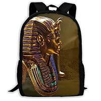 KIENGG Egyptian Pyramid of The Sphinx Unisex Adult Custom Backpack,School Leisure Sports Book Bags,Durable Oxford Outdoor College Laptop Computer Shoulder Bags,Lightweight Travel Daypacks
