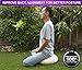 OMMETTA Beansprout Meditation Cushion – Natural and Organic Filled Yoga Pillow with Removable Machine Washable Cover [5 Colors – Round, Crescent] (Beansprout Round – Natural, Beansprout Round)thumb 2