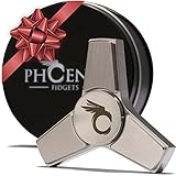 New 2017 Tri Metal Spinner - Fidget Toy for ADHD, ADD Stress and Anxiety Relief - EDC Office Toy, Super Fast Long Spins with Superior R188 Center Bearing, Perfectly Weighted