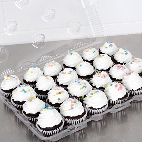 Cupcake Containers Bulk. Mini Cupcake /Muffin Container 12 Compartment