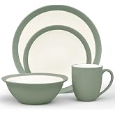 Noritake Colorwave Green 4-Piece Curve Place Setting, Service for 1