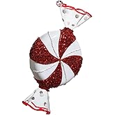5.75" Peppermint Swirl Candy Ornament