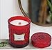LA JOLIE MUSE Apple Grapefruit 21 Oz Wood Wick Scented Candles, 100% Soy Wax, Aromatherapy Candle, Soy Candle Gift for Her