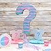 Juvale Gender Reveal Pinata for Baby Shower & Boy or Girl Reveal Decoration - 17 x 11 x 3 Inches, Mixed Pink & Blue Paper - Question Mark Design & Pull String Game