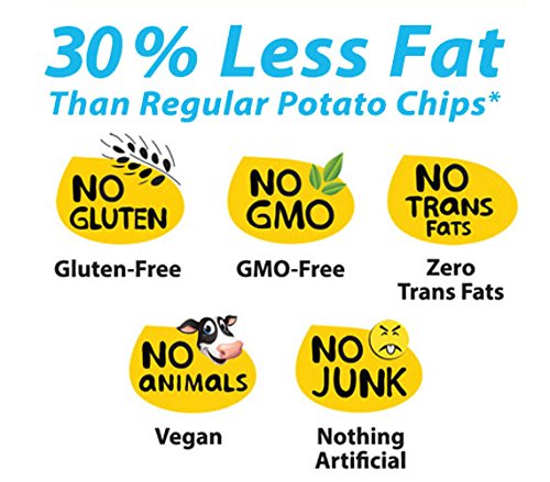 Wai Lana Cassava Chips | Gluten-Free, Vegan, 3 Ounce (Pack of 12) (Natural)