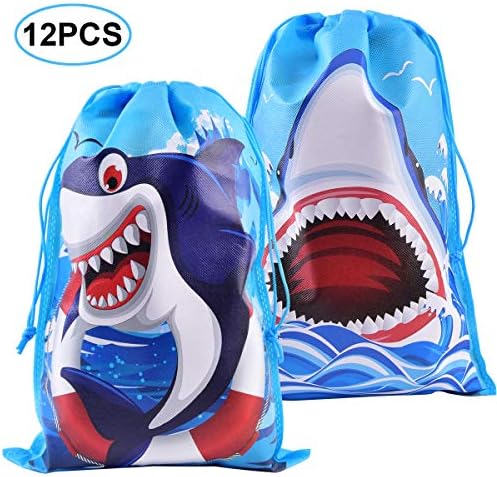 12 Drawstring Bags For Cartoon car Party Favor Supplies Kids Birthday Party