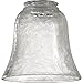 Quorum 2807, Clear Crackled Glass