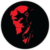 HELLBOY LOGO sticker decal 4" x 4"